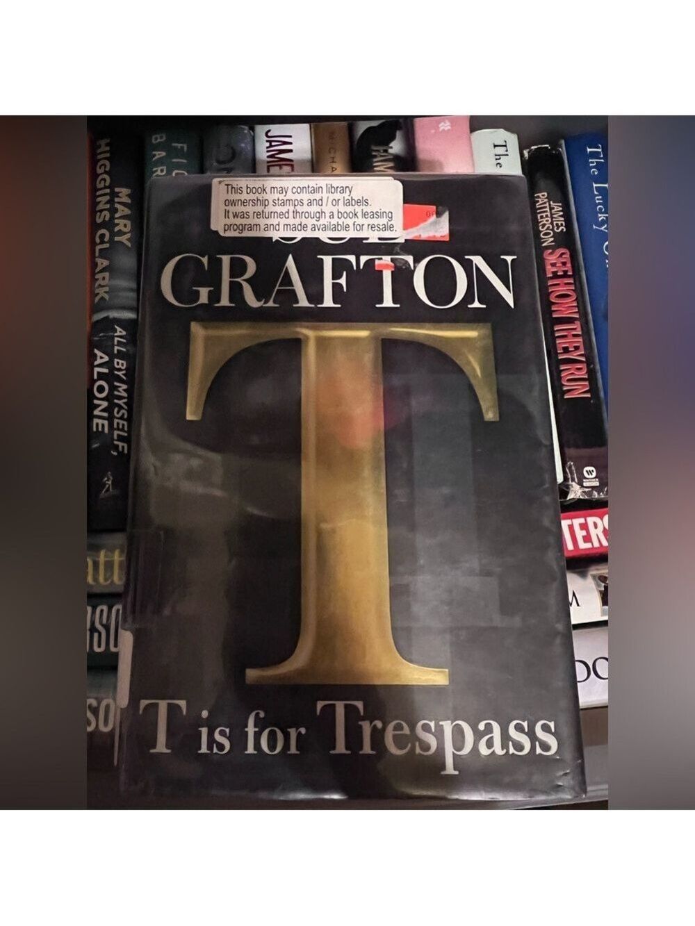 T is for Trespass